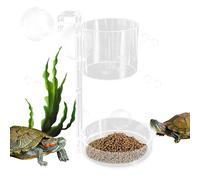 Plat d'alimentation des crevettes - Plateau de Vaisselle du Poisson-Poisson | Faisseur d'aquarium avec Conception Flottante et naufragée | Conteneur de Nourriture pour Petit Espace à Domicile