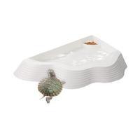 Plat d'alimentation des Reptiles- Reptilia Terrarium Landscaping, Vivarium Bowl | Favorise lesHabitudes Saines Et Résiste Basculements, À Rayures, Empêche lesDéversements Et lesMessages, Fourn
