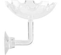 Plat d'alimentation pour crevettes d'aquarium, bol avec gobelet à succion en acrylique pour réservoir de pêche