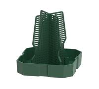 Plat d'alimentation pour reptiles, bol de nourriture pour reptiles - Plat de proie d’insertion mutuelle de lézard,Mangeoire anti-fuite pour lézard, gecko léopard, dragon barbu, caméléon, plat de proie