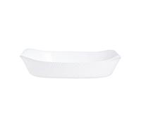 Plat de cuisson blanc 34 x 25 cm Smart Cuisine Wavy Luminarc