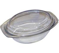 plat de cuisson ovale 3,0+1,4l 35,4x21,3cm 7136/7146 verre avec couvercle