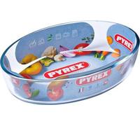 Plat Ovale 26 X 18 Cm Multicolore