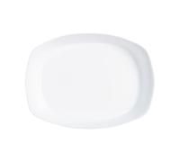 Plat de cuisson blanc 38 x 28 cm Smart Cuisine Carine