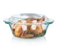 Plat de cuisson Vilde - Verre borosilicaté - 24 x 20 x 10 cm - Transparent