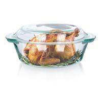 Plat de cuisson Vilde - Verre résistant - 26 x 23 x 11 cm - Transparent