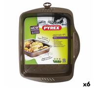 Plat De Four Pyrex Asimetria Rectangulaire Métal 30 X 24 Cm (6 Unités)