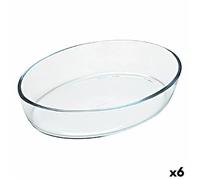 Plat De Four Pyrex Classic Ovale 35 X 24 X 7 Cm Transparent Verre (6 Unités)