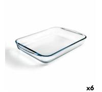 Plat De Four Pyrex Classic Vidrio Rectangulaire Transparent Verre 40 X 27 X 6 Cm (6 Unités)