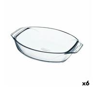 Plat De Four Pyrex Irresistible Ovale Transparent Verre 35,1 X 24,1 X 6,9 Cm (6 Unités)