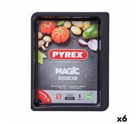 Plat De Four Pyrex Magic Rectangulaire Métal 35 X 26 Cm 6 Unités