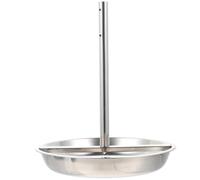Plat de Poulet Grillé Vertical en Acier Inoxydable pour Rôtir | Égouttage des Graisses, Démontage Facile, Grillage de Volaille, Format Argenté, Usage Barbecue et Four
