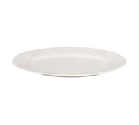 Plat de Présentation en Porcelaine "Perle" 33cm Blanc