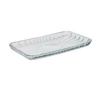 Plat de présentation transparent L27,6xp16,2xH2,1cm - Atmosphera Créateur d'intérieur