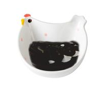 Plat de sauce de soja en céramique - bol de trempage en forme d'animal, plaques de condiments Miini | Small Sushi Dip Bowl, porte-plats côté apéritif, assiette de sauce dessert pour la cuisine de tabl