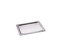 Plat de service - APS - Rectangulaire - Inox poli - 420 x 310 mm - Compatible lave-vaisselle
