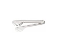 Westmark Spaghetti-/Salat-/Servierzange, Länge: 23,8 cm, Rostfreier Edelstahl, Farbe: Silber, 12792270, Zange