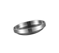 Plat de service en acier inoxydable pour trempettes et sauces Kimchi, idéal pour les amateurs de cuisine coréenne et les fêtes, plat de Barbecue