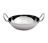 Plat de service moyenà fond plat en acier inoxydable 160 mm