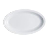 Plat De Service Ovale Saturnia Roma 36Cm Blanc Porcelaine 5618527