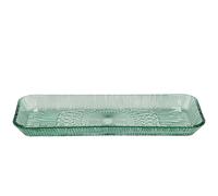 Bitz Plat de service Kusintha rectangulaire 14x38 cm Green