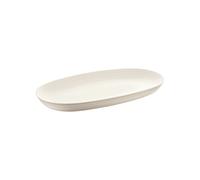 Guzzini - Tierra, Plateau de Service en Plastique Recyclé - Blanc Lait, 41x 22,9 x h4,2 cm | 5000ml - 175400156