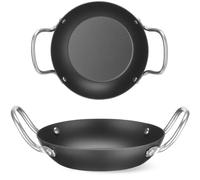 Plat de service universel en acier au carbone, diamètre 144 mm