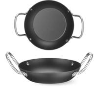 Plat de service universel en acier au carbone, diamètre 184 mm