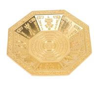 Plat D'offrande Octogonal en Fer, Style Rétro Religieux