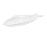 Plat en Céramique de Poisson, Assiette Créative Polyvalente | Présentation Élégante à Table, Convient aux Sushis et Desserts, pour Repas Familiaux, Banquets ou Fêtes