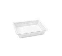 Plat en Mélamine Blanc GN 1/2 H 20 à 100 mm Pujadas Blanc G