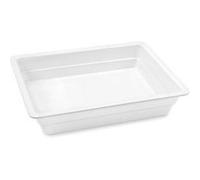 Plat en Mélamine Blanc GN 1/2 P 20 à 100 mm Pujadas Blanc G