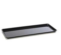 Plat en Plexiglas grande surface Noir 535x205x17mm Matériel CHR Pro 1