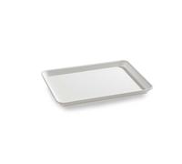 Plat en Plexiglas rectangulaire avec coins arrondis Blanc 295x225x17mm Matériel CHR Pro