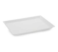 Plat en Plexiglas rectangulaire avec coins arrondis Blanc 360x250x17mm Matériel CHR Pro