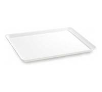 Plat en Plexiglas rectangulaire avec coins arrondis Blanc 365x275x17mm Matériel CHR Pro 1