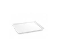 Plat en Plexiglas rectangulaire avec coins arrondis Blanc 365x275x17mm Matériel CHR Pro 1