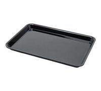 Plat en Plexiglas rectangulaire avec coins arrondis Noir 350x200x17mm Matériel CHR Pro 1