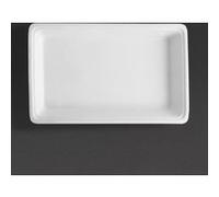Plat en porcelaine gn 1/1 65mm