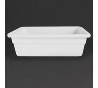 Plat en porcelaine gn 1/2 100mm olympia G