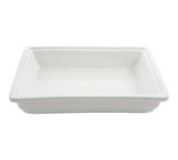 Plat en porcelaine GN 1/2 65 mm Olympia Blanc G