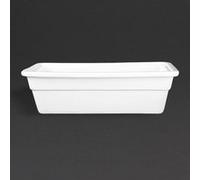 Plat en porcelaine gn 1/3 100mm olympia G