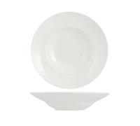 Plat En Porcelaine Pastabowl Blanc 30 Cm Saturnia