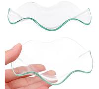 Plat en Verre pour Huile Essentielle, Lot de 2, Aromathie