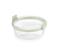 Lékué Plat en verre rond transparent pour friteuse à air