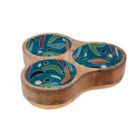 Plat et ses 3 bols Amalia 24X22.5 cm Amadeus