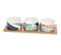 Plat et ses 3 bols Joe Amadeus