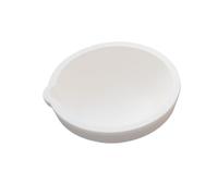 Plat fondant Pot de creuset de bi-joux en silice de Quartz, plat de fusi0n de grande capacité facile à nettoyer for le moulage du métal 1 pièce(123 * 45 * 6mm)