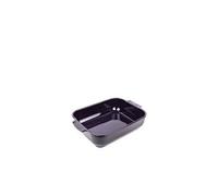 Plat four céramique rectangle aubergine 32 cm - 12,5' appolia