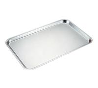 Plat Four, Plateau Inox, Plateau Repas pour Lave-Vaisselle, Plateau en Métal pour Cuisine et Pâtisserie, Instrument de Laboratoire, Traitement des Animaux de Compagnie(58*36.8*2cm/23*14.5*0.8in)